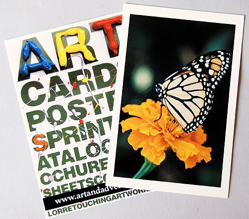 color postcard printing